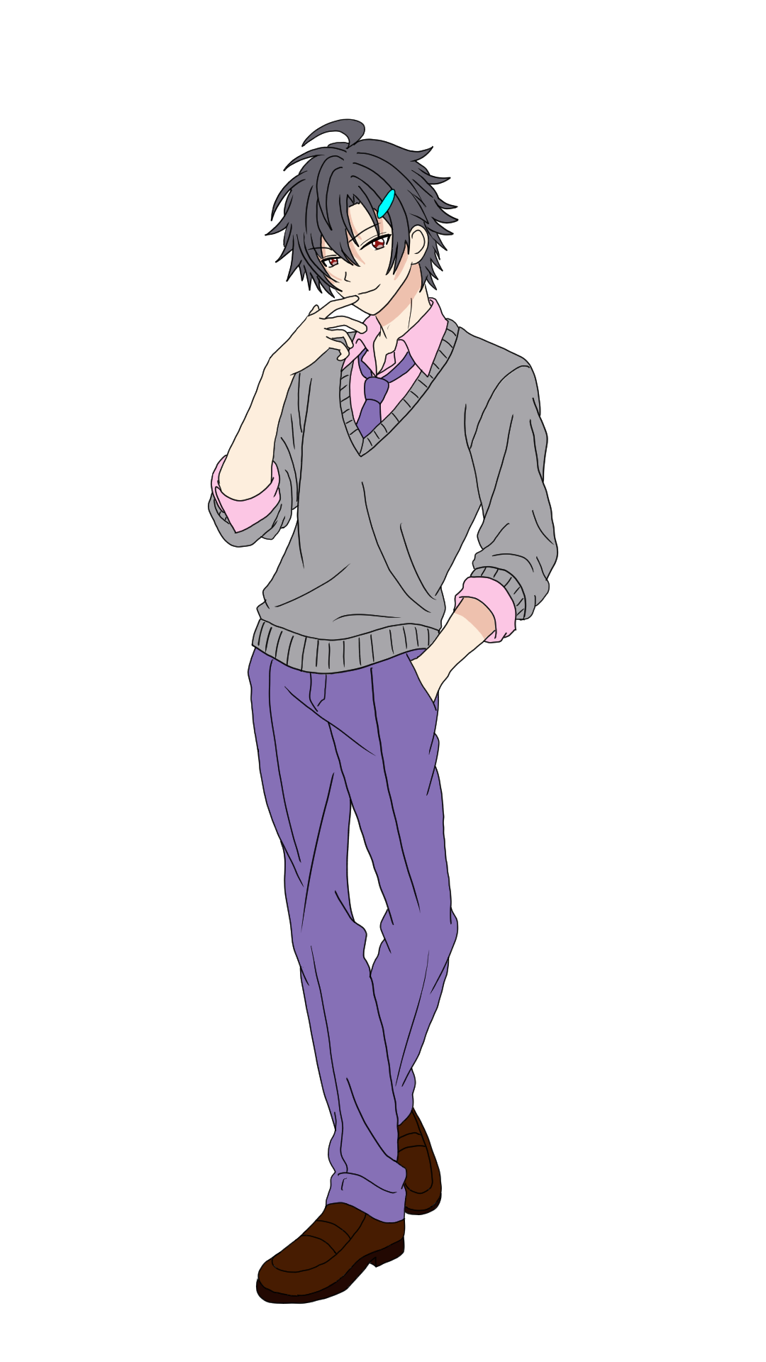 HIDE in an alternate pose
