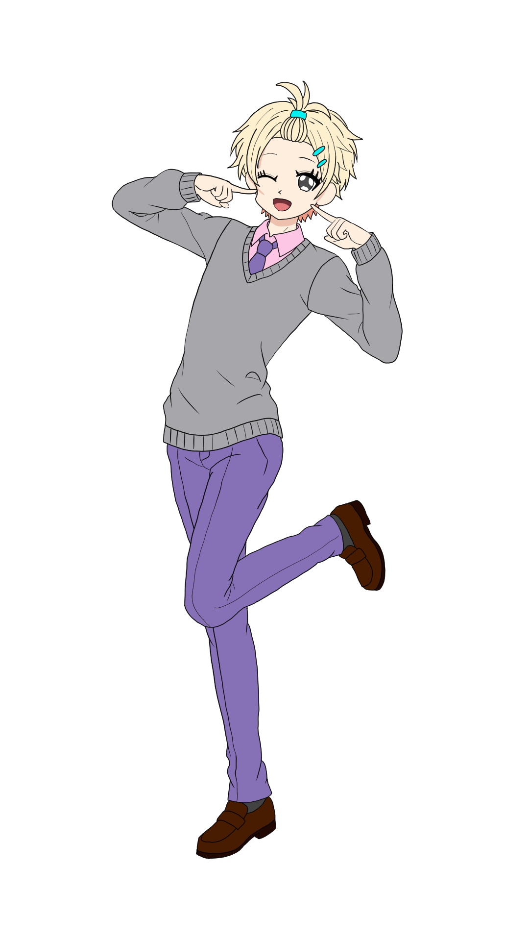 Leo in an alternate pose